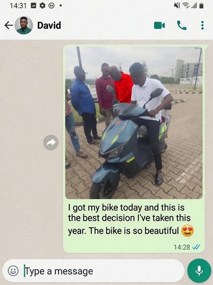 Customer testimonial